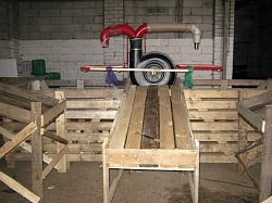 Линия для предпродажной очистки капусты