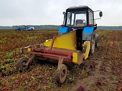 Машина ботвоуборочная МБУ-1,7С (свекловичная, морковная)